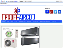 Tablet Screenshot of airco-limburg.com